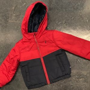 Toddlers Nautica Hooded Lightweight Jacket